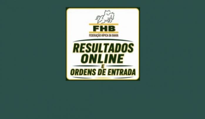 ORDEM DE ENTRDA E RESULTADOS II ETAPA - 04 e 05/julho